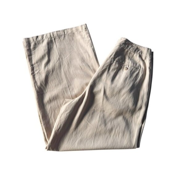 Madewell Sz 8 The Harlow Wide-Leg Linen Blend Pants In “Forgotten Landscape” NWT - Picture 10 of 10